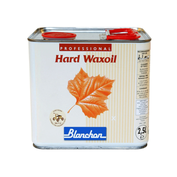 Blanchon Hardwax-Oil, Metallic Grey, 2.5L Image 1