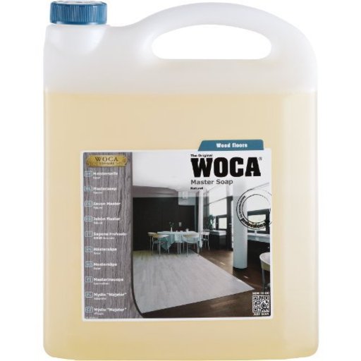 WOCA Master Natural Soap For Oiled Floors, 5L