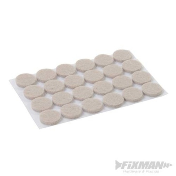 Self-Adhesive Felt Pad Protectors, 20mm, 24pcs