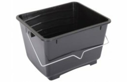 Black Plastic Scuttle, 2.5L Image 1