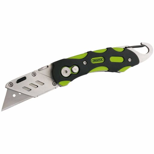 Draper Folding Trimming Knife with Belt Clip