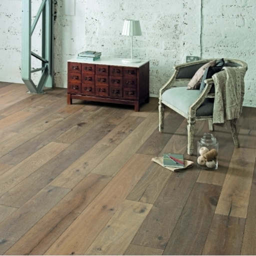 Elka Rural Oak Engineered Flooring, Brushed, 189x14x1860mm Image 2