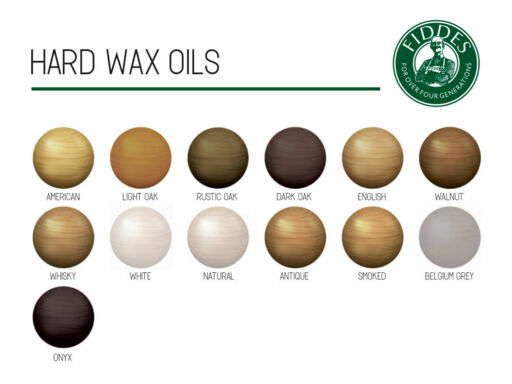 Fiddes Hardwax-Oil, Rustic Oak Finish, 1L Image 2