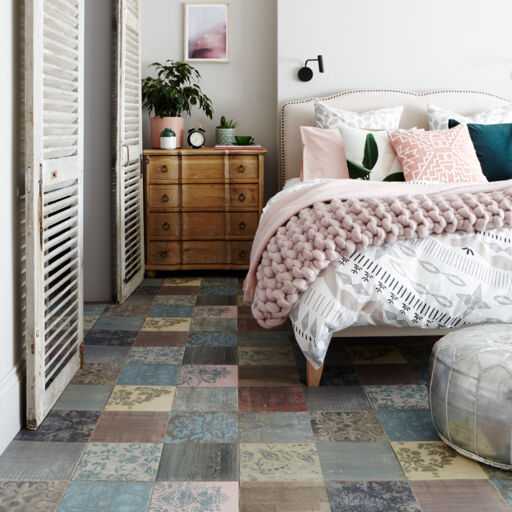 Lifestyle Colosseum 5G Clic Block Art Tiles Luxury Vinyl Flooring, 450x5x908mm Image 1