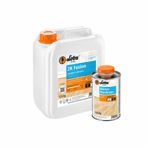 Loba 2K Fusion Lacquer, Semi-Gloss (UK Satin), 5L