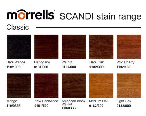 Morrells Scandi Wood Stain, Silhouette, 5L Image 4