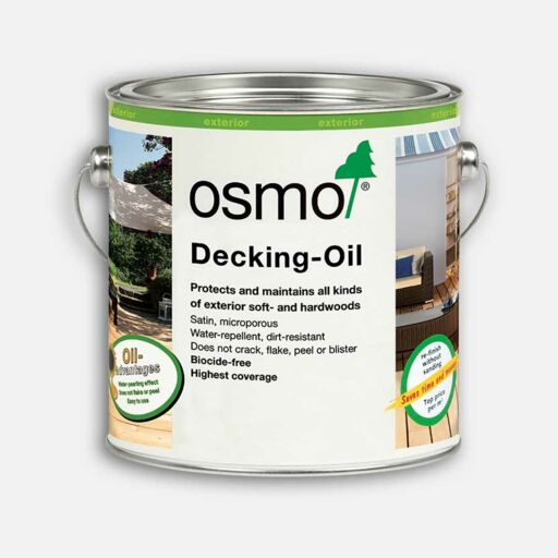 Osmo Decking Oil, Larch, 2.5L