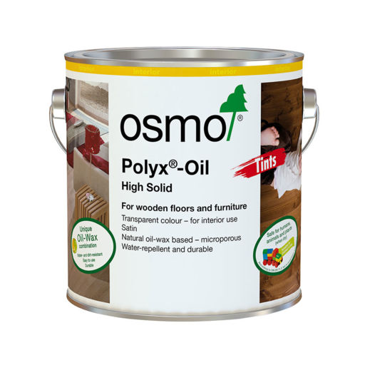 Osmo Polyx-Oil Tints, Hardwax-Oil, White, 2.5L Image 1