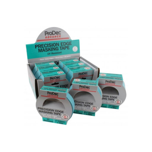 Precision Edge Masking Tape, UV Resistant, 48mm, 50m