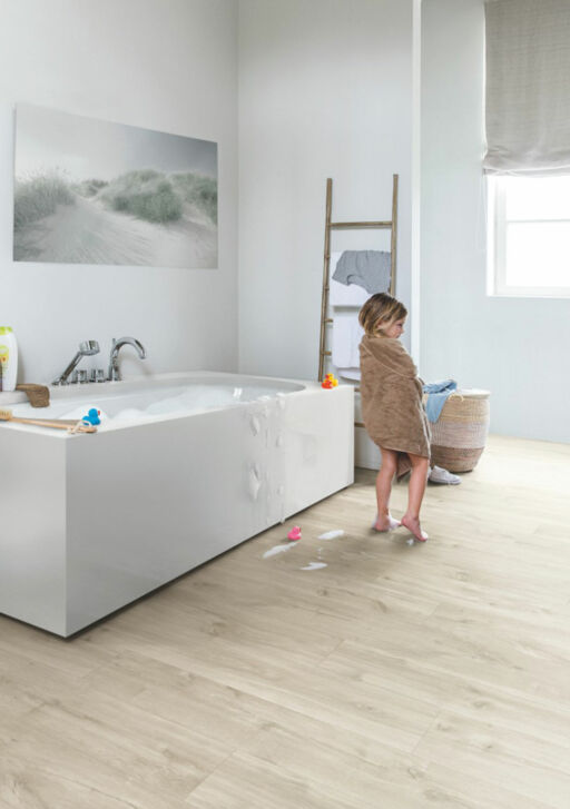 QuickStep Alpha Blos Base, Canyon Oak Beige Vinyl Flooring, 189x4x1251mm