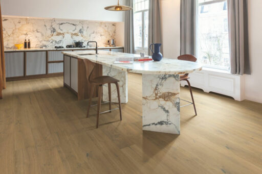 QuickStep Cascada Mustard Oak Engineered Flooring, Rustic, Extra Matt Lacquered, 190x13x1820mm Image 2