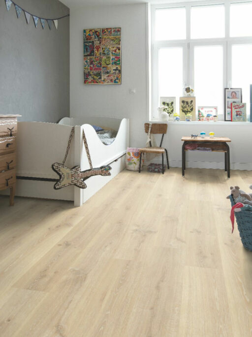QuickStep Creo Tennessee Oak Light Wood Laminate Flooring, 7mm
