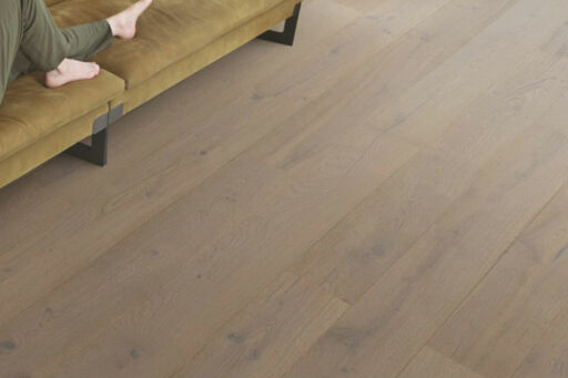 Quickstep Cascada Cotton Grey Oak Engineered Flooring, Rustic, Extra Matt Lacquered, 190x13x1820mm Image 2