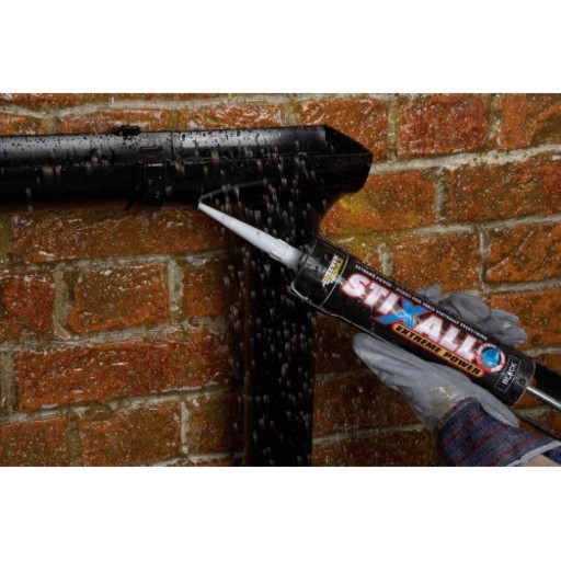 Everbuild Stixall Adhesive, Black, 290ml Image 2