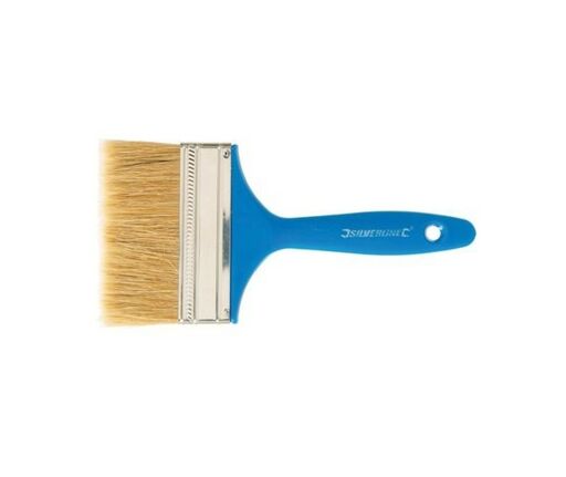 Silverline Disposable Paint Brush, 4 inch, 100mm Image 2