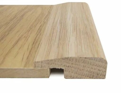 Traditions Solid Oak L-Shaped Threshold, Unfinished, 7mm, 0.9m