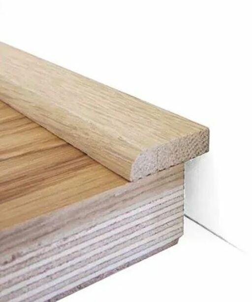 Traditions Solid Oak Flat Threshold, Unfinished, 23x5 mm, 0.9m