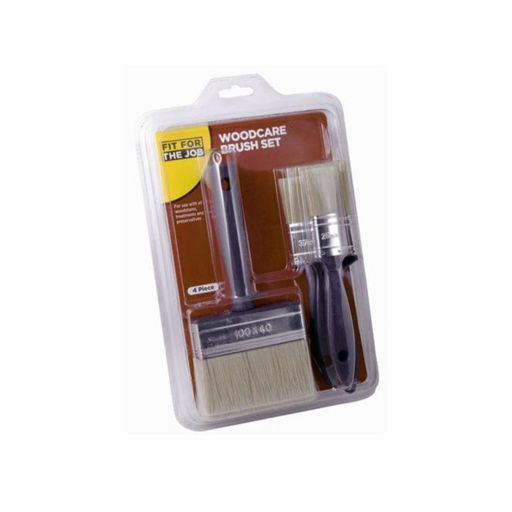 Woodcare Brush Set (4pcs)